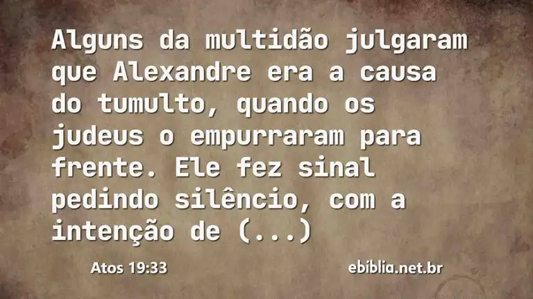 Atos 19:33