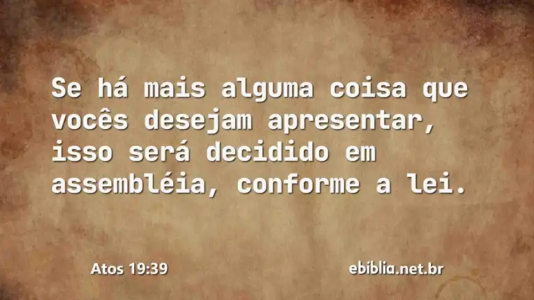 Atos 19:39