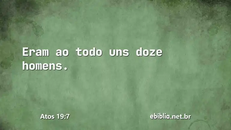 Atos 19:7