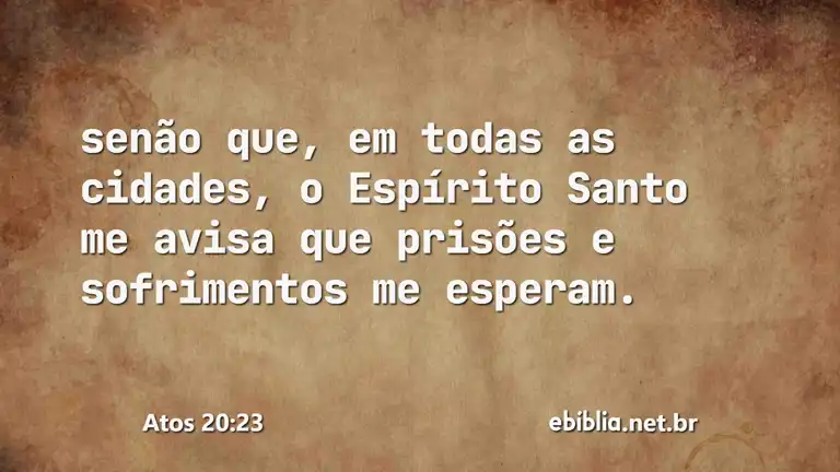 Atos 20:23