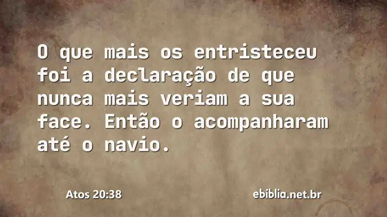 Atos 20:38