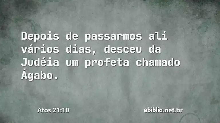 Atos 21:10