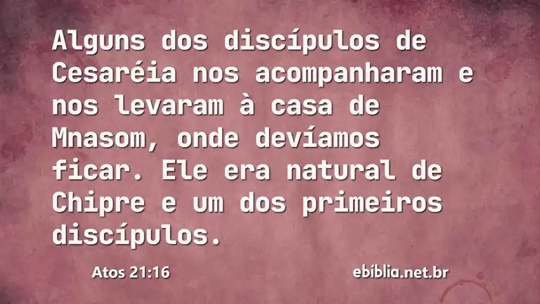 Atos 21:16