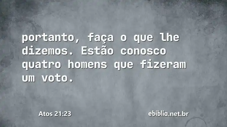 Atos 21:23