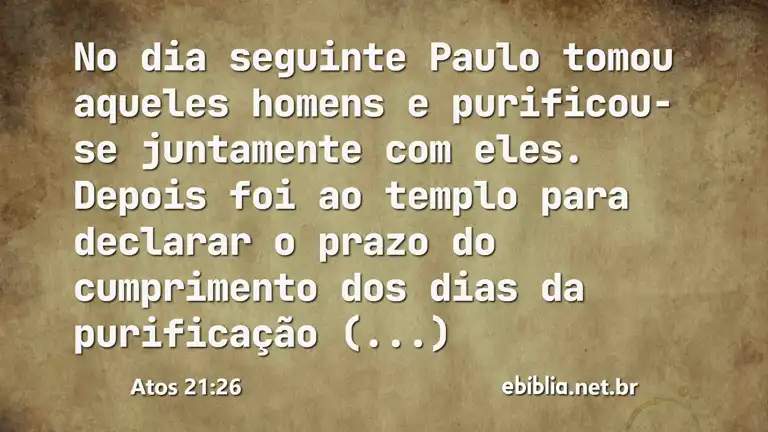 Atos 21:26