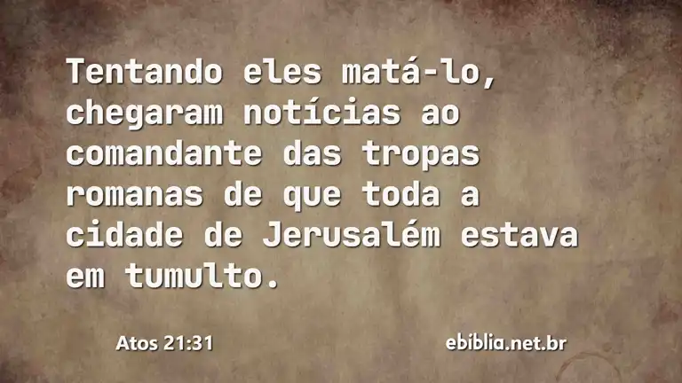 Atos 21:31