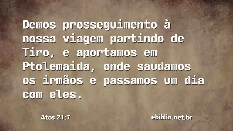 Atos 21:7