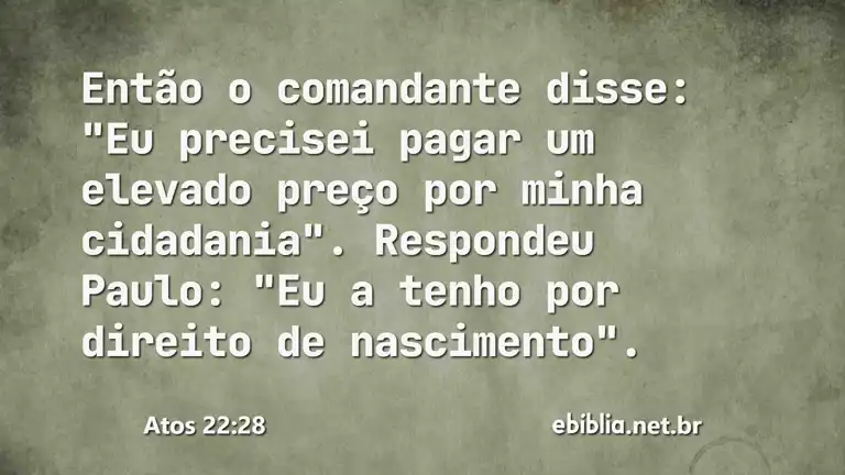 Atos 22:28