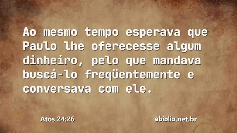 Atos 24:26