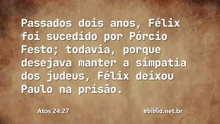 Atos 24:27