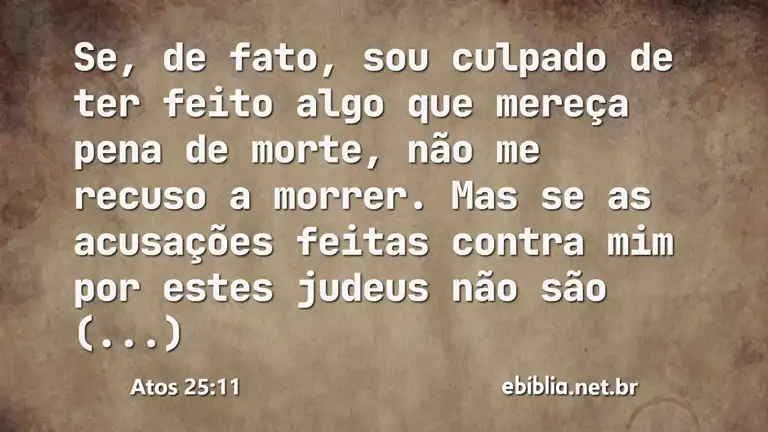 Atos 25:11