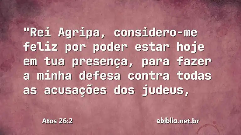 Atos 26:2