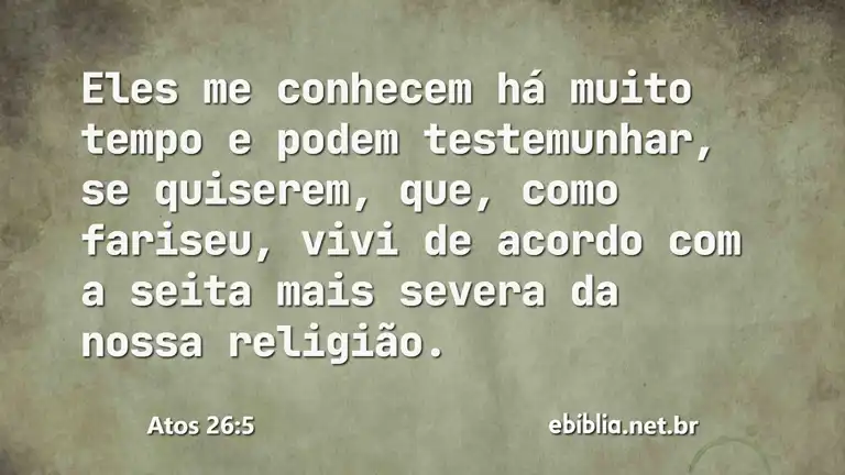 Atos 26:5