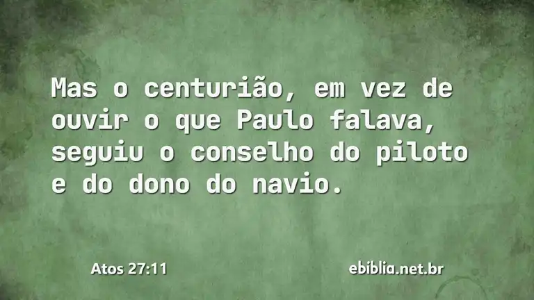 Atos 27:11