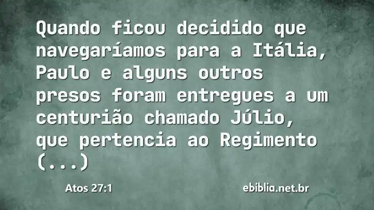 Atos 27:1