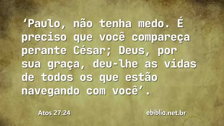 Atos 27:24