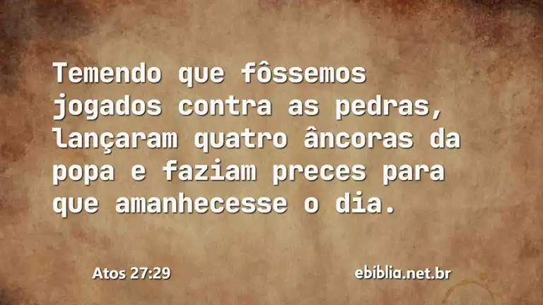 Atos 27:29