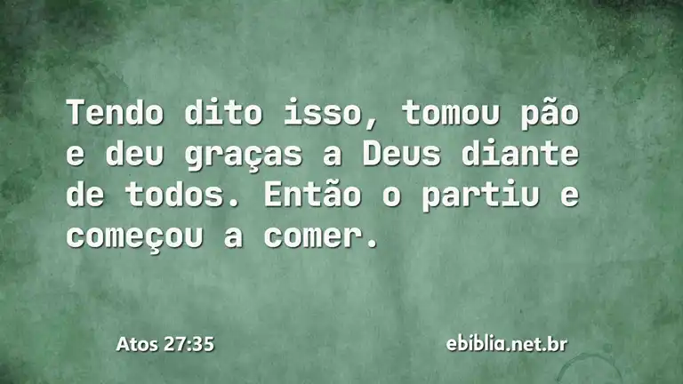 Atos 27:35