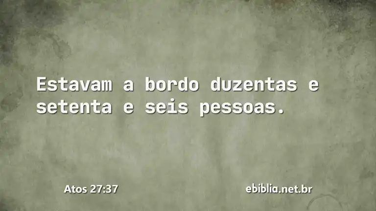 Atos 27:37