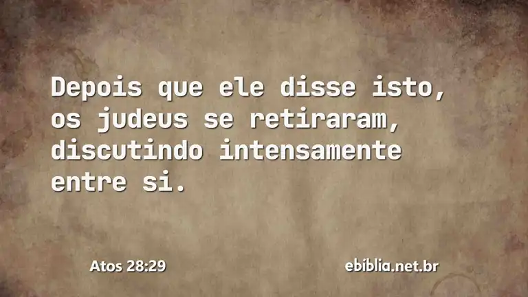 Atos 28:29