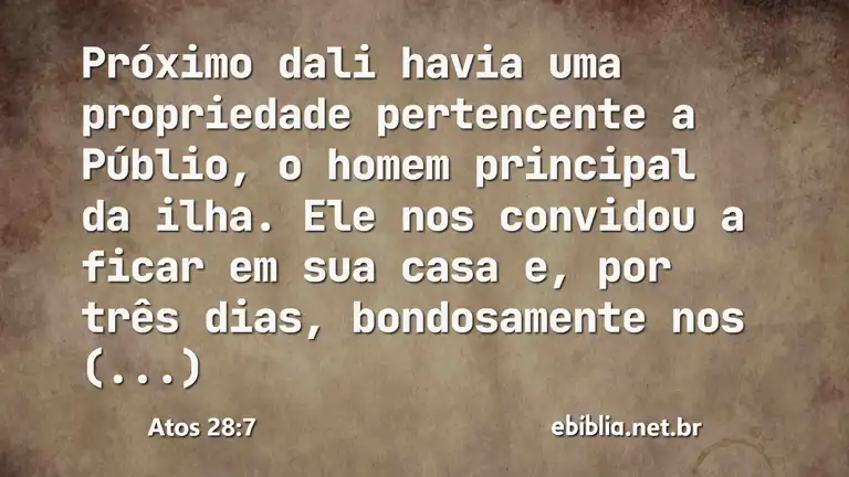 Atos 28:7