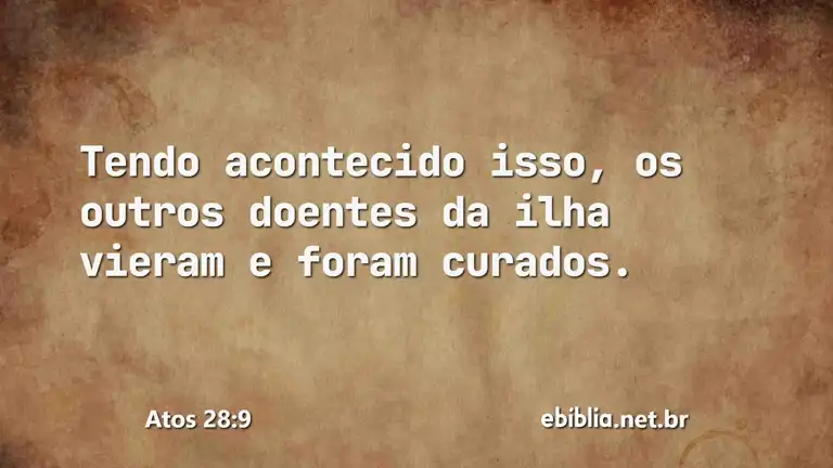 Atos 28:9