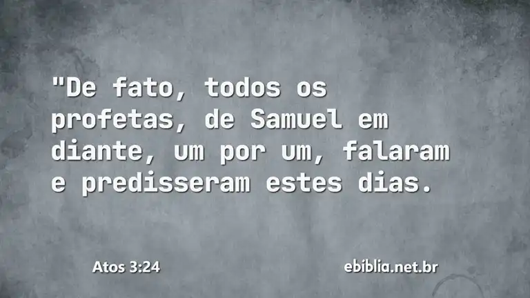 Atos 3:24