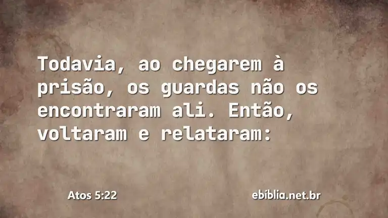 Atos 5:22