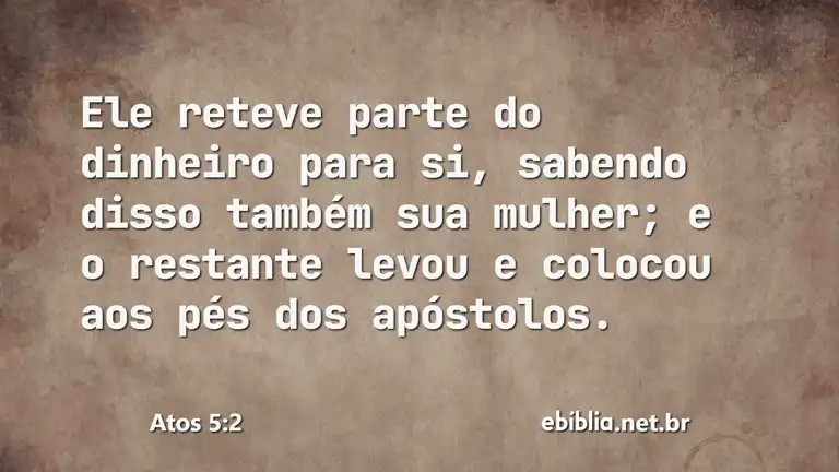 Atos 5:2