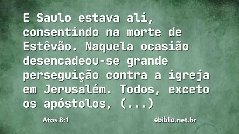 Atos 8:1