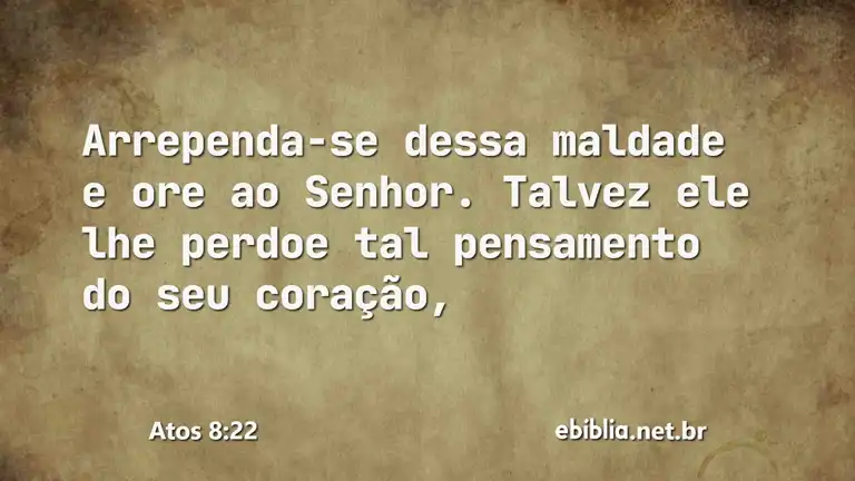 Atos 8:22