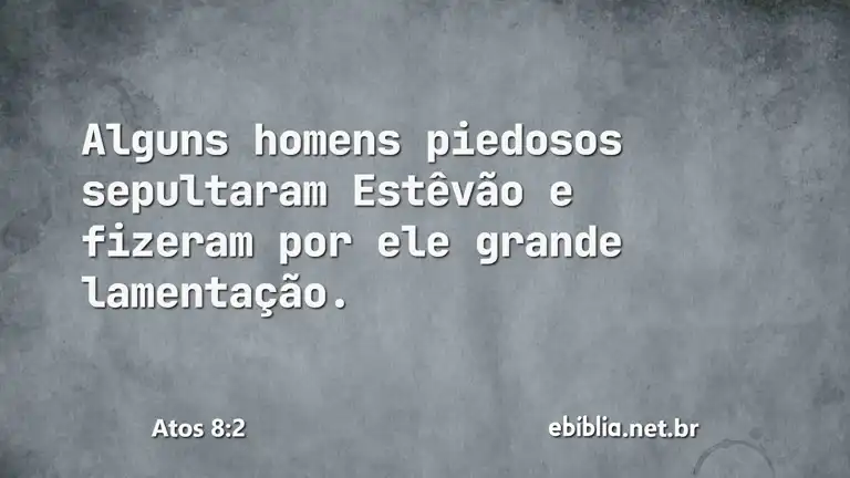 Atos 8:2