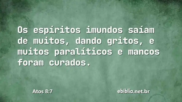 Atos 8:7