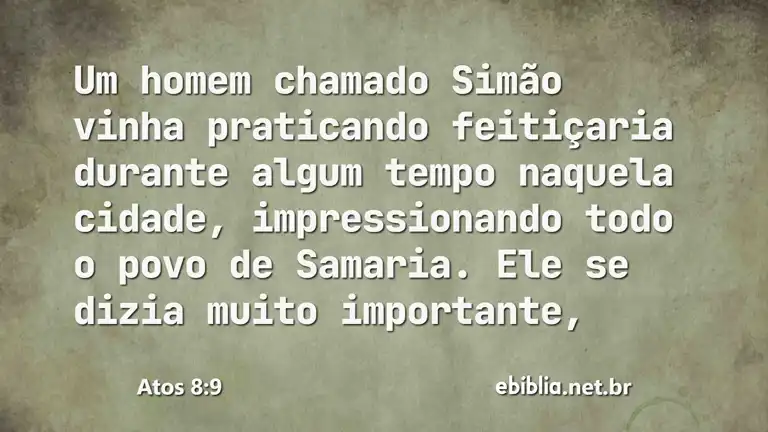 Atos 8:9