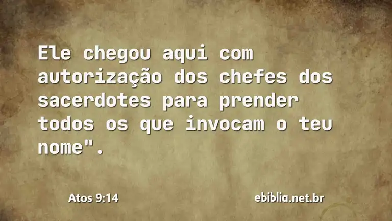 Atos 9:14