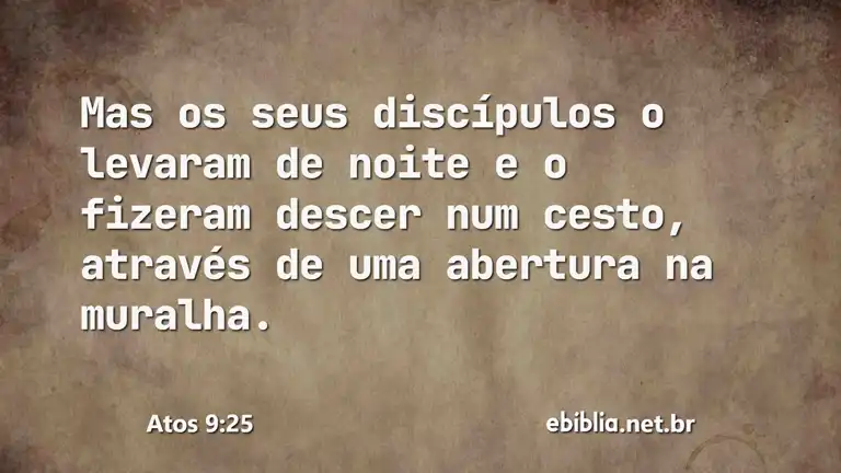 Atos 9:25