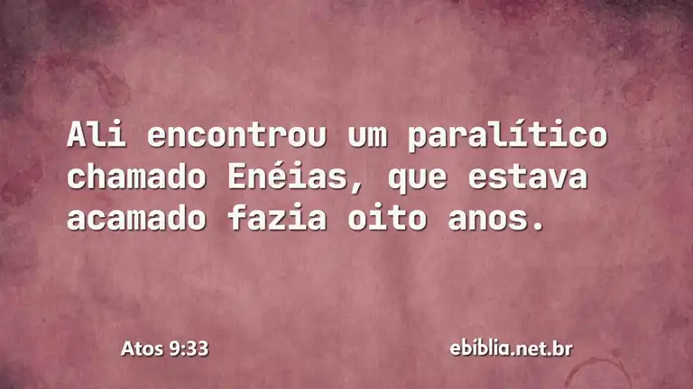 Atos 9:33