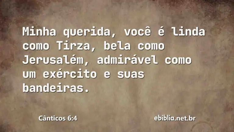 Cânticos 6:4