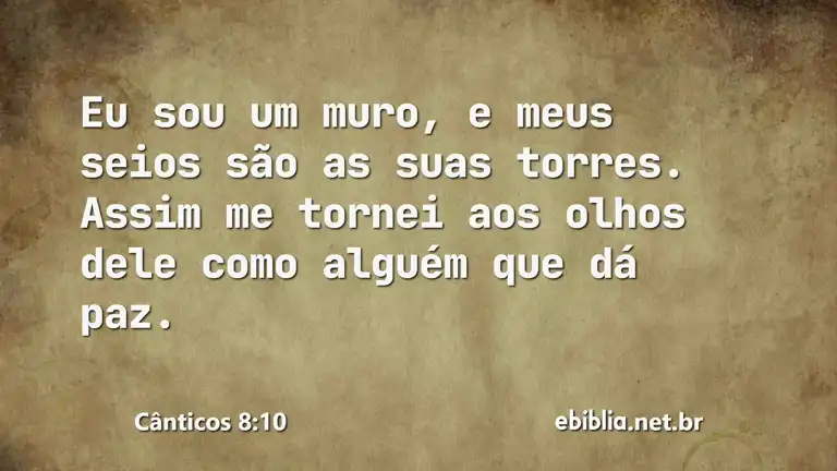 Cânticos 8:10