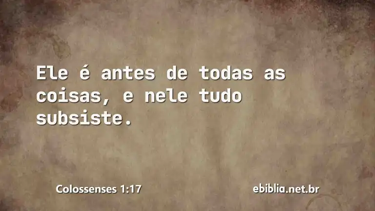 Colossenses 1:17