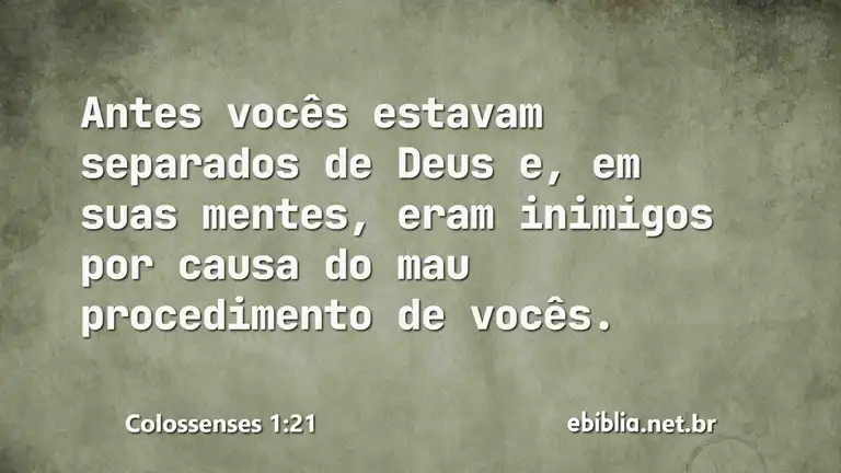 Colossenses 1:21