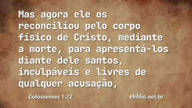 Colossenses 1:22