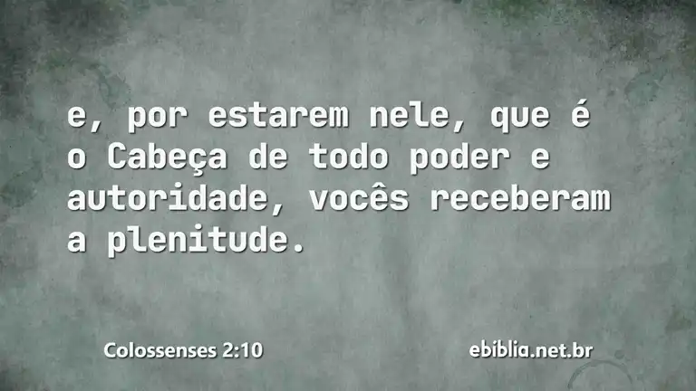 Colossenses 2:10