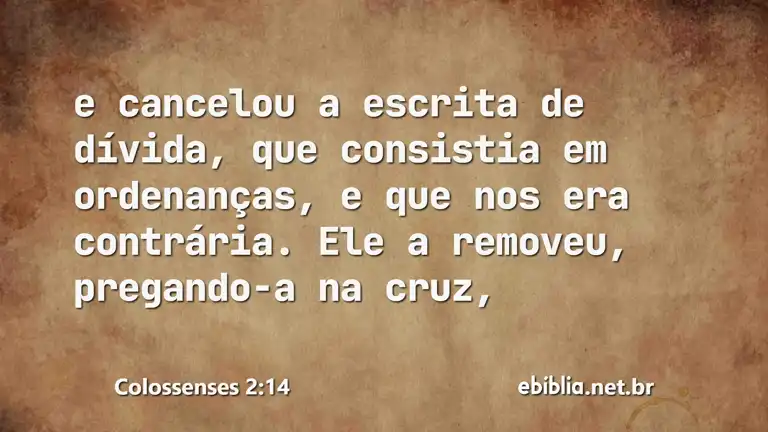 Colossenses 2:14