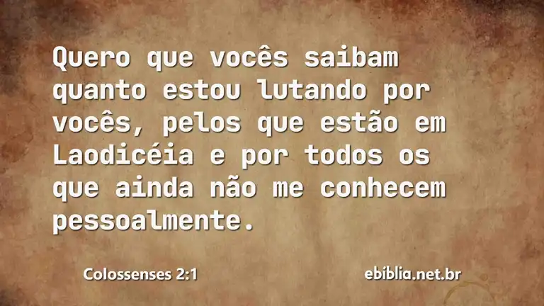 Colossenses 2:1