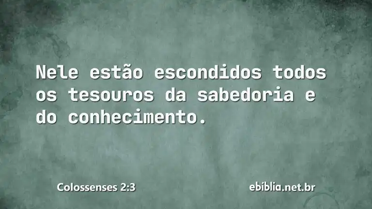 Colossenses 2:3