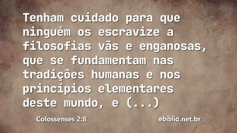 Colossenses 2:8