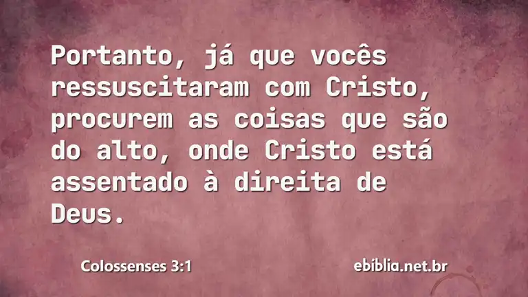 Colossenses 3:1