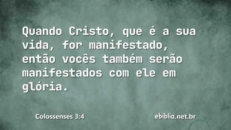 Colossenses 3:4