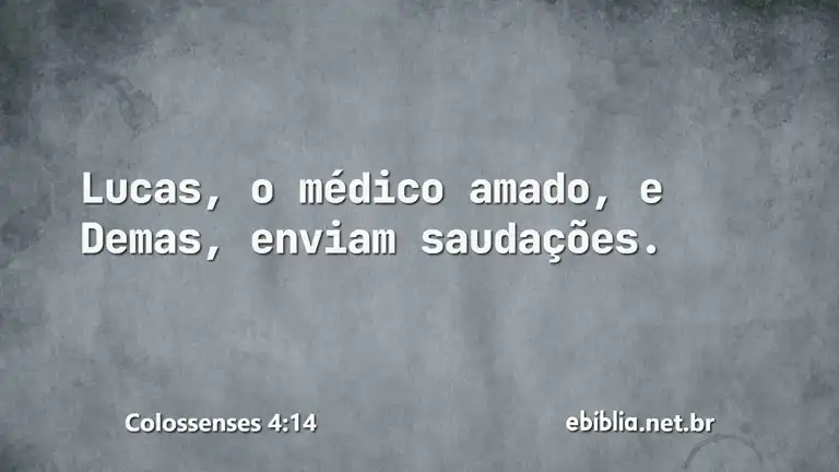 Colossenses 4:14